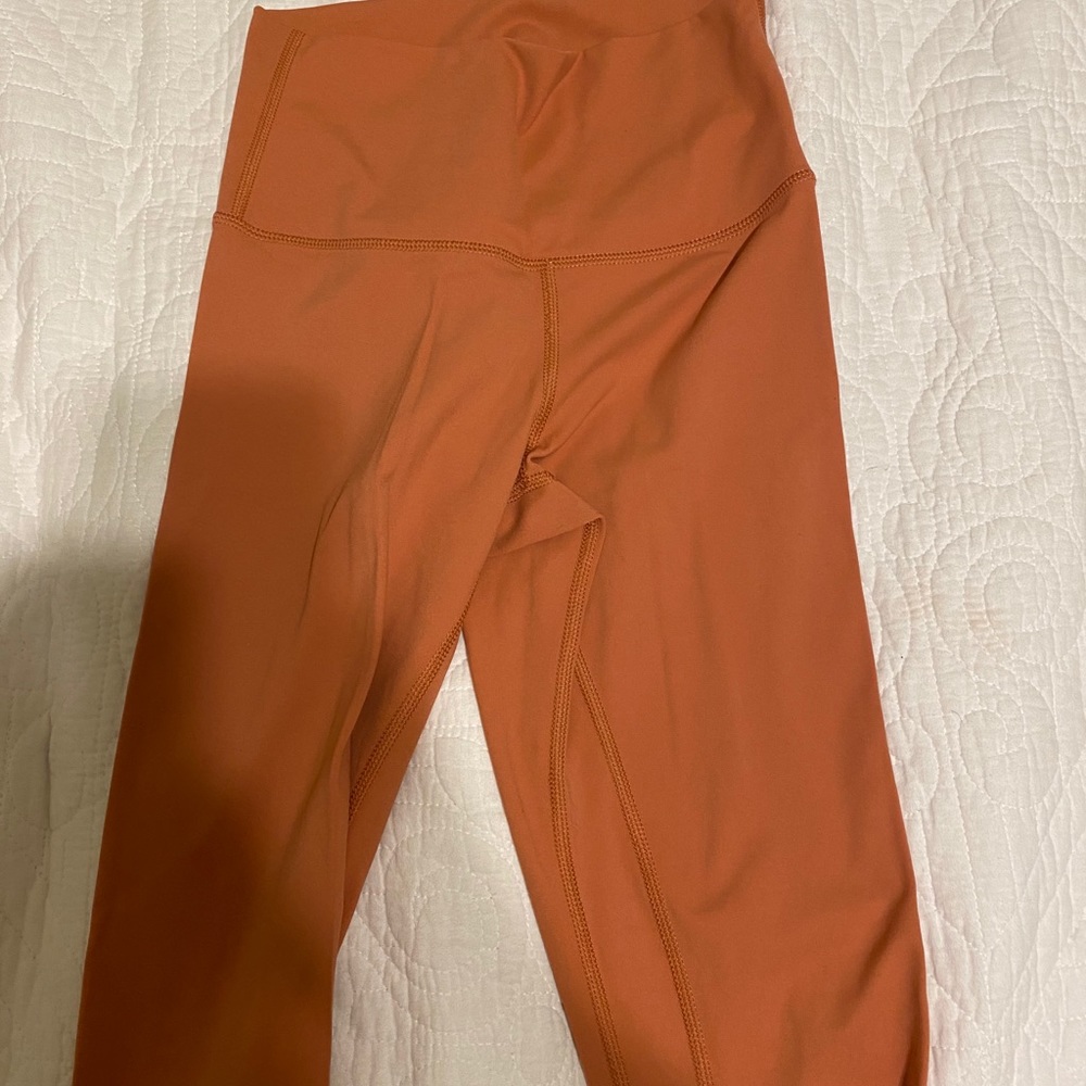 Orange freespirit buttery leggings 🍊